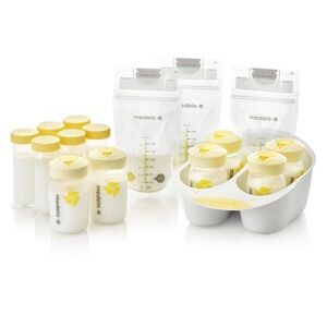 Baby Bundle Sleep Sacks Milk Storage Bottles